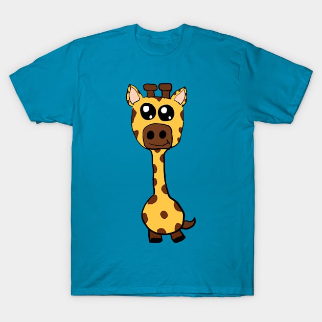 Cute Giraffe T-Shirt by Eric03091978